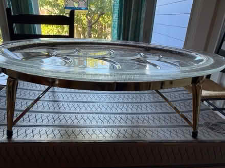 Photo of free Glass platter with candle warmers (Hale/Llagas in Morgan Hill) #1