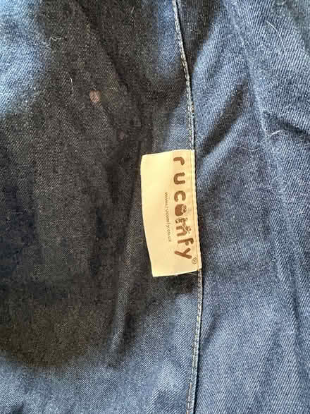Photo of free Large denim beanbag (M34 Audenshaw) #3