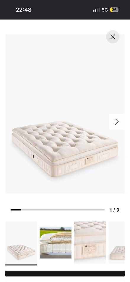 Photo of free Matress 150cm (6 earls court square SW5) #1