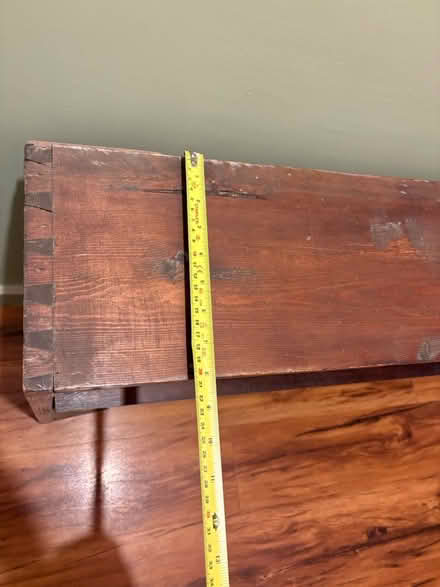 Photo of free Old solid oak shelf (Glasgow, Sighthill G21) #2