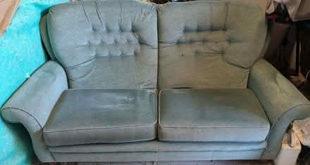 Photo of free Marbled green 3;piece suite (Presteigne LD8) #2