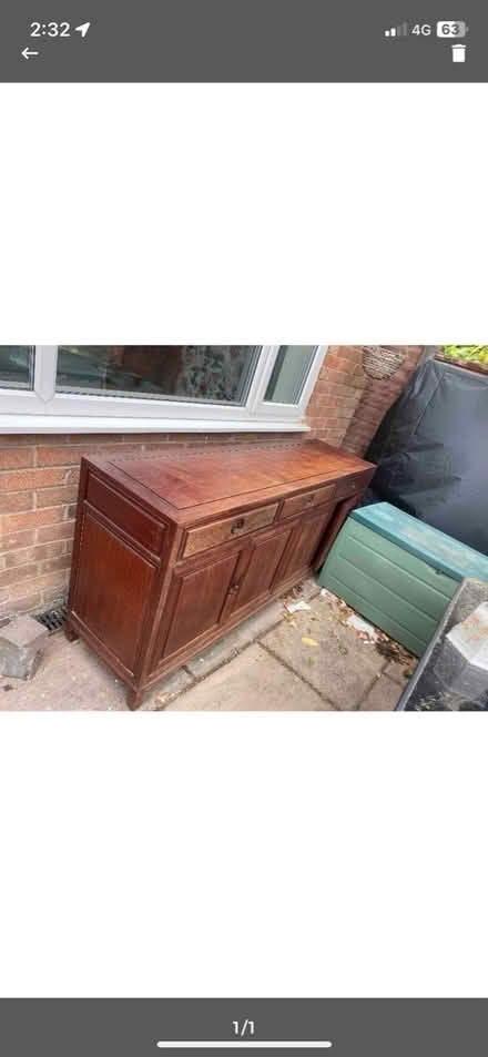 Photo of free Antique side table (Golborne) #1