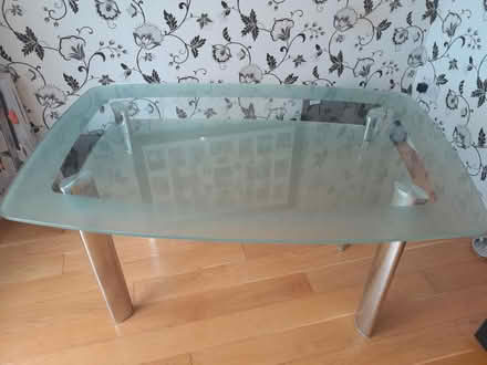 Photo of free Glass Dining table (Worle) #2
