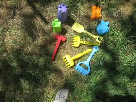 Photo of free Various children's beach toys (Springbourne BH1) #1
