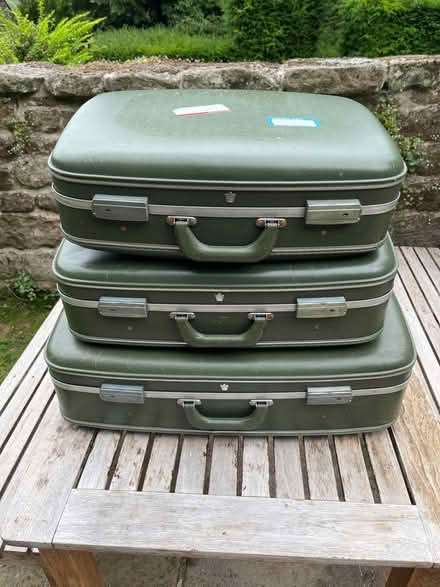 Photo of free Trio of Vintage Suitcases (Two Dales DE4) #1