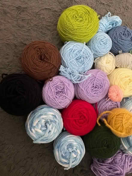 Photo of free Various balls of wool and two set of needles (Abraham Heights LA1) #2
