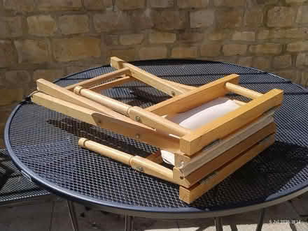 Photo of free Wooden Directors' chairs (Dursley GL11) #4