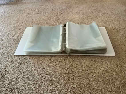 Photo of free 3” Binder-full of Sheet Protectors (Lucas Valley) #1
