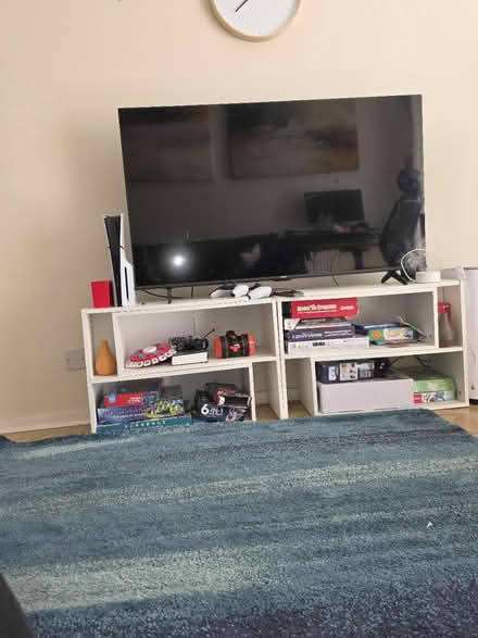 Photo of free White TV stand (EN5) #1