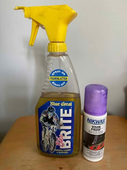 Photo of free Bike cleaner and visor proof spray (Preston Park area BN1) #1