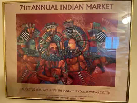 Photo of free Framed Indian market print (Teaneck, NJ) #1