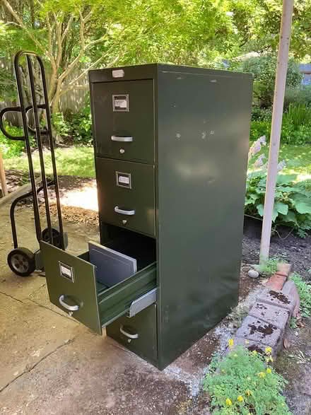 Photo of free Four drawer file cabinet (Near Olympia High School) #1