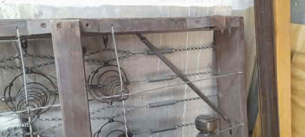 Photo of free Dark oak carved traditional bedstead (Pinfarthings GL5) #3
