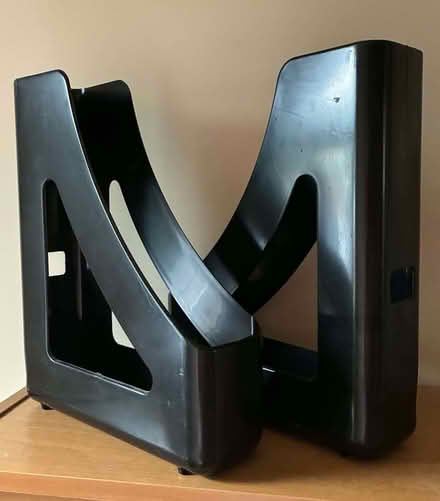 Photo of free a 4 black plastic file/magazine holders (Shirecliffe S5) #1