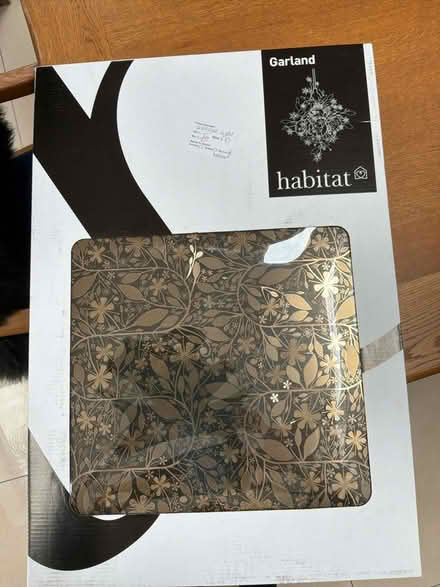 Photo of free Habitat gold garland light shade (Birkdale PR8) #1