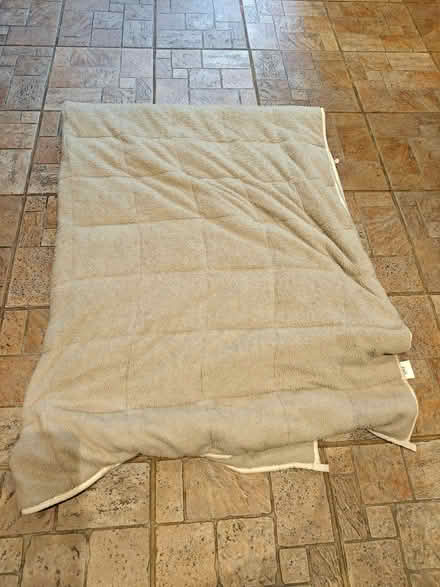 Photo of free Weighted blanket (king size, natural colour) (Peachcroft OX14) #1