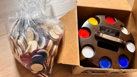 Photo of free Poker chips (WM. Brookhurst and bolsa) #1