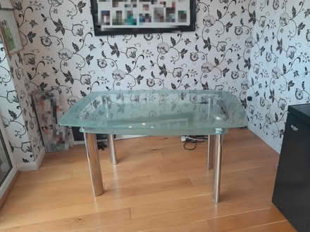 Photo of free Glass Dining table (Worle) #4