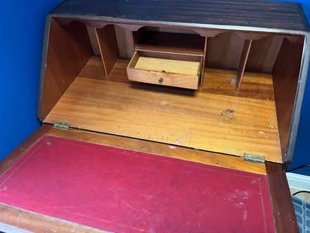 Photo of free Mahogany writing cabinet (Nr. Sidmouth) #3