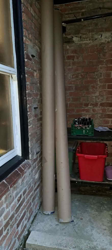 Photo of free 2 enormous cardboard tubes (Presteigne LD8) #1