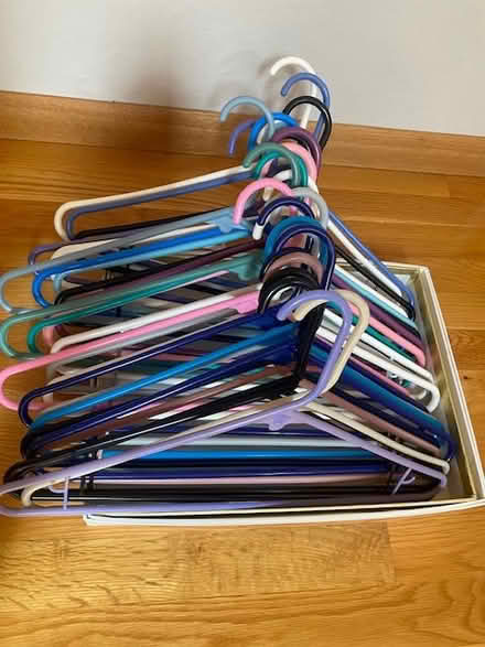 Photo of free Plastic Hangers (Cupertino near De Anza College) #1