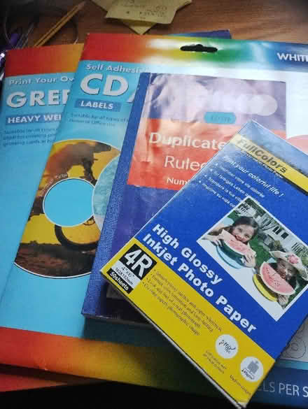 Photo of free Labels and photo paper (Hatfield, AL10) #1