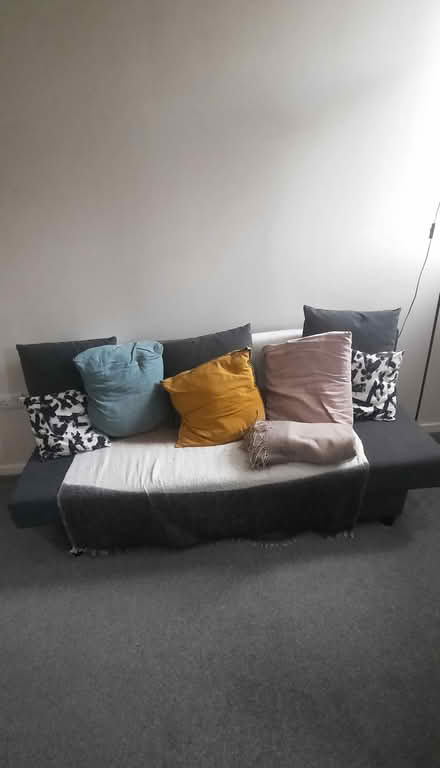 Photo of free Sofa bed with 3 seats (Burnley) #1