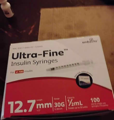 Photo of free Insulin Syringes (Margate) #1