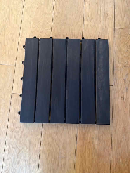 Photo of free 15pcs patio flooring (Highbury Barn N5) #1