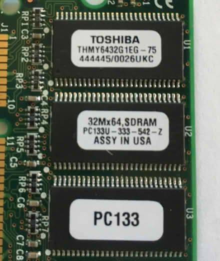 Photo of free sdram (Foster & California Ave) #3