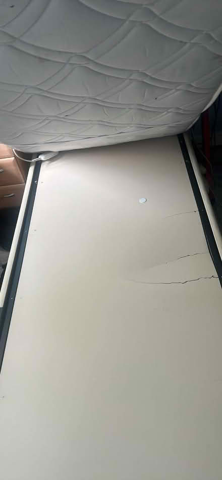 Photo of free Faux leather bed (N9) #4