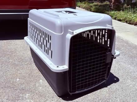 Photo of free Plastic Sided Dog Crate + Carseats (Pollard Rd & More Ave) #1