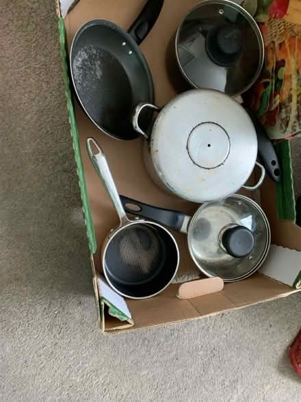 Photo of free Saucepans & Frying pan (Ebbw Vale NP23) #1