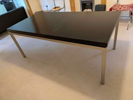 Photo of free BoConcept Black & Steel 6ft Extendable Dining Table (The Chase DA3) #4