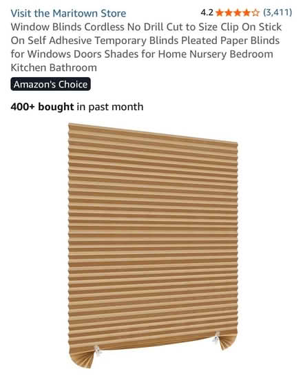 Photo of free Paper window blinds (temporary use) (Severna Park) #2