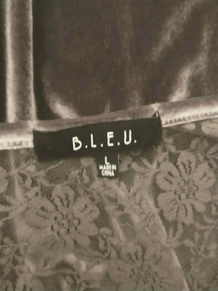 Photo of free Gray velour tunic Size L (Brooklyn, Midwood) #3
