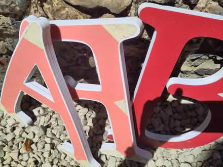 Photo of free 3D decor letters F,A,B,E,R,Y,',S (Princes Risborough HP27) #3