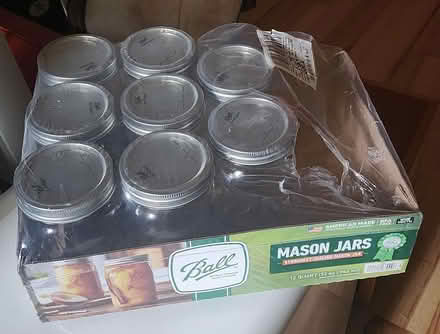 Photo of free Ball Quart Mason Jars - NEW (Landing) #1