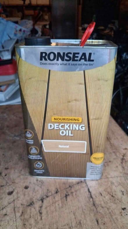 Photo of free Deck oil (Cramond EH4) #1