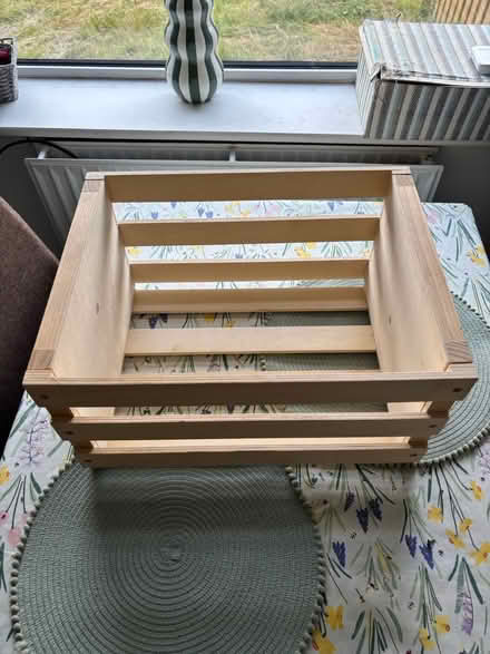 Photo of free crossley wooden vinyl record crate (Greetland HX4) #2
