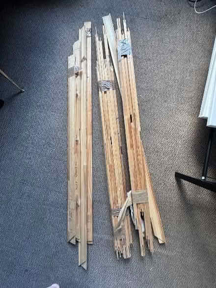 Photo of free Canvas stretchers x3 (Bow E3) #1