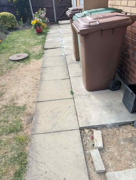 Photo of free Paving slabs (Airedale WF10) #1