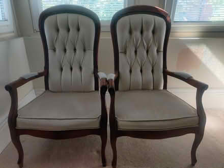 Photo of free Two armchairs (Hornsey N8) #1