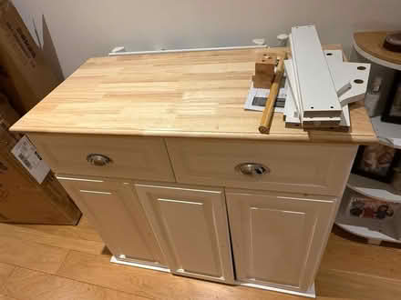 Photo of free Partially complete kitchen trolley (Canning Town E16) #2