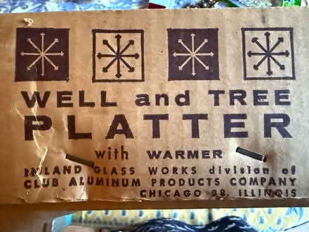 Photo of free Glass platter with candle warmers (Hale/Llagas in Morgan Hill) #4
