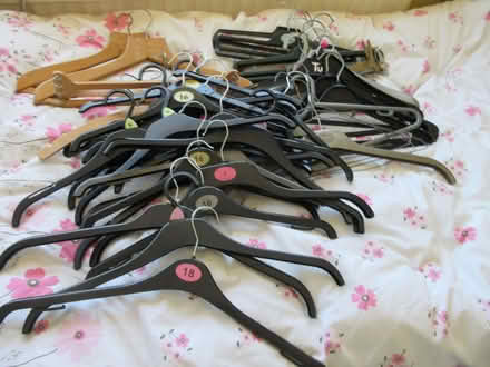 Photo of free Coat hangers (Grange Park WA10) #1