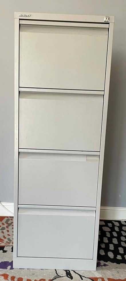 Photo of free Bisley filing cabinet, 132x62x47 cms (Boothtown HX3) #1
