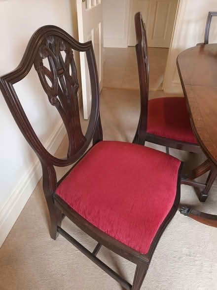 Photo of free Dining table and chairs (Croston PR26) #3