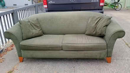 Photo of free Green Couch (Santa Rosa) #1