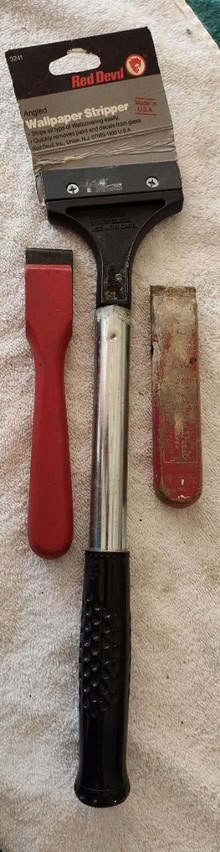 Photo of free 3 Wallpaper Strippers / Scrapers (Saugus) #1